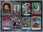 60+ Snarky Funny Tarot Card Bundle, Woman Skeleton Mother Sublimation Design, Witchy Vibes Skull Mama PNG File, Snarky Funny, Digital File