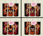 32 Team American Football Tumbler PNG Sublimation Designs, Football Mascot 20oz Skinny Tumbler Wrap PNG, Football Png Digital Download, NFL Tumbler