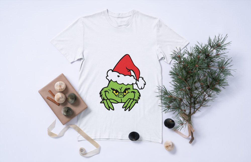 Christmas Svg Bundle, Christmas Svg, The Grinch Faces Svg, Grinch Face Svg, Grinch Clipart, Christmas Cut File For Circut, Grinch Silhouette