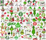 The Grinch Svg Bundle, 250+ Unique Design, Grinch Christmas Clipart Files, Cricut &Silhouette Digital File, Instant Download,Christmas Grump