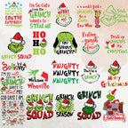 2000+ The Grinch Bundle Designs with CLEAR Background, Grinch Tshirt Design, Grinch SVG, Grinch PNG, Grinch PnG Bundle, Grinch Christmas PnG