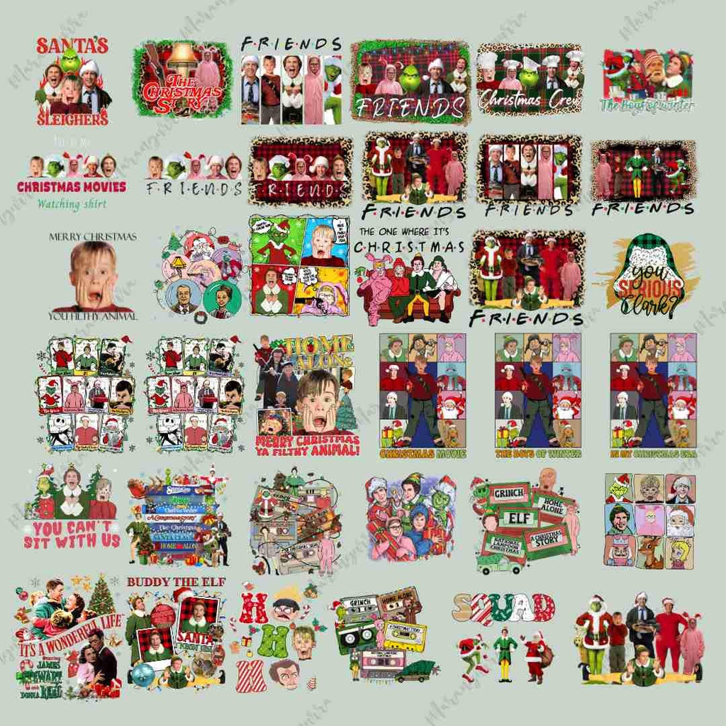 70+ Retro Movie Christmas Bundle Png, Christmas Story Bundle Png, Merry Christmas Bundle Png, 90s Style Christmas Png, White Christmas Png