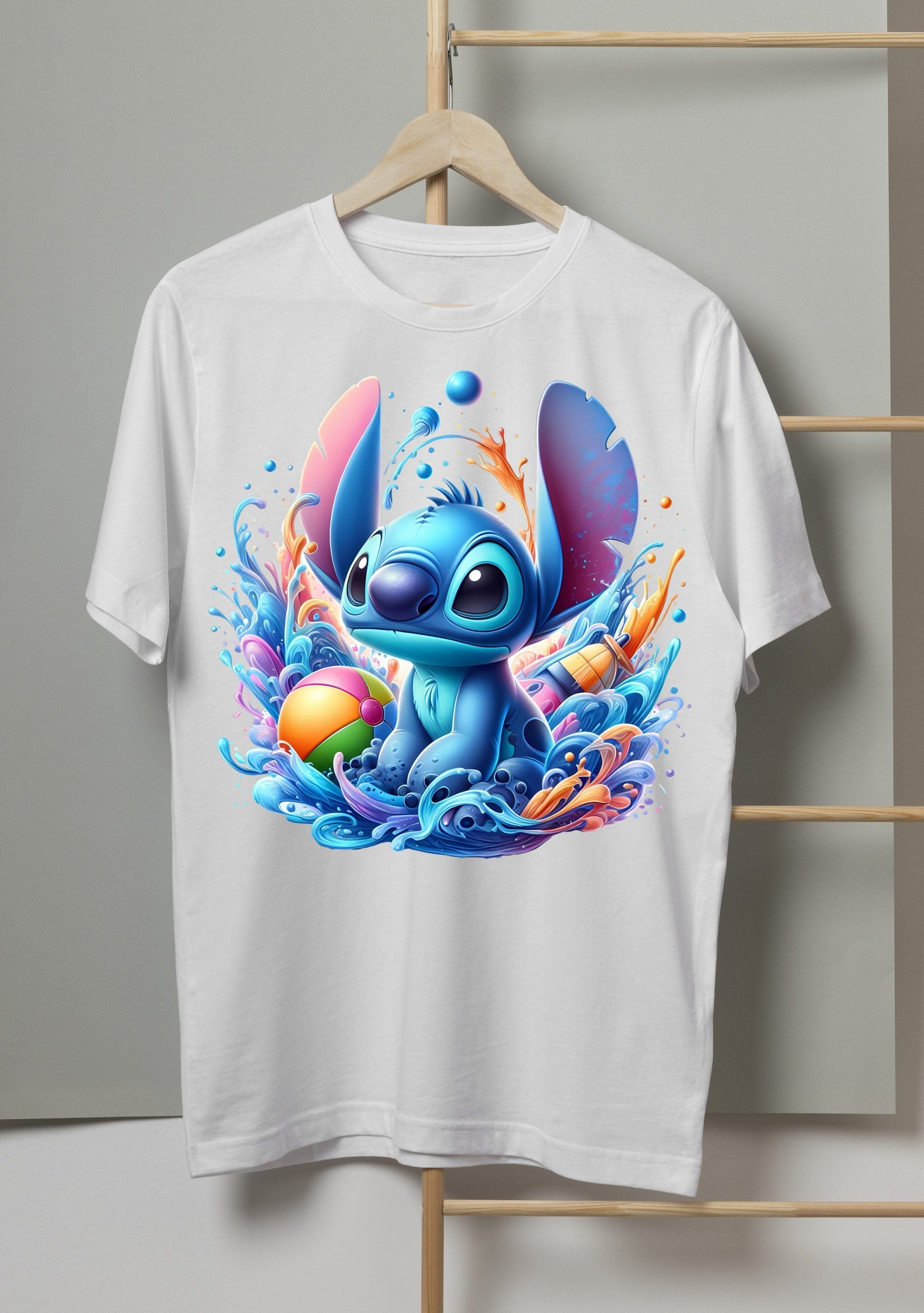 16 PNG Stitch Splash and Watercolor Digital design PNG file for sublimation – High Resolution -Instant Digital PNG Download