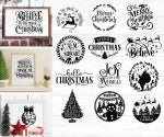 260 Christmas SVG Bundle, Winter svg, Santa SVG, Holiday, Merry Christmas, Christmas Bundle, Funny Christmas Shirt, Cut File Cricut