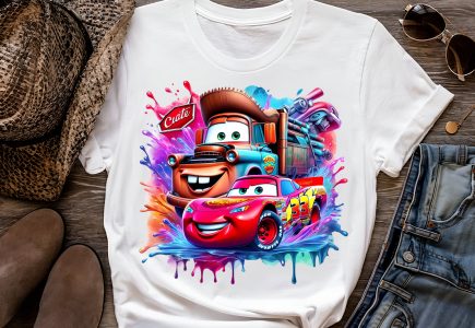 12 PNG Lightning McQueen Cars Splash and Watercolor Digital design PNG file for sublimation – High Resolution -Instant Digital PNG Download