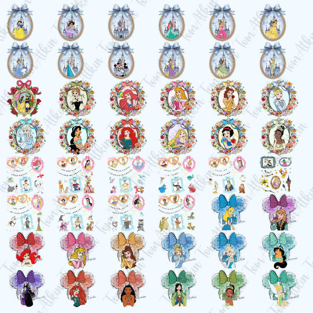 200+ Coquette Mirror Princess Png Bundle, Coquette Cartoon Png, Princess Coquette Bow Png, Family Trip Png, Princess Bow Png, Vacation Trip
