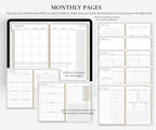 2024-2025 Digital Planner, GoodNotes Planner, iPad Planner, Daily Planner, Notability Planner, Android Planner daily digital planner