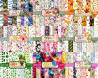 2800+ Mega Digital Paper Bundle, Scrapbook Paper, Floral Digital Paper, Digital Patterns, Seamless Background, Multiple Clipart, Digital PNG