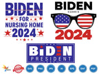 Joe Biden SVG PNG bundle, Biden Logo, Biden President, Biden 2024 svg, Biden For President, Biden Vector, Joe Biden File Printable Png File