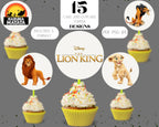 Digital Lion King Clipart Png, Lion King Digital Paper, Lion King SVG, 1300 High Quality File, Amazingly cute Simba and Pumbaa Printable png