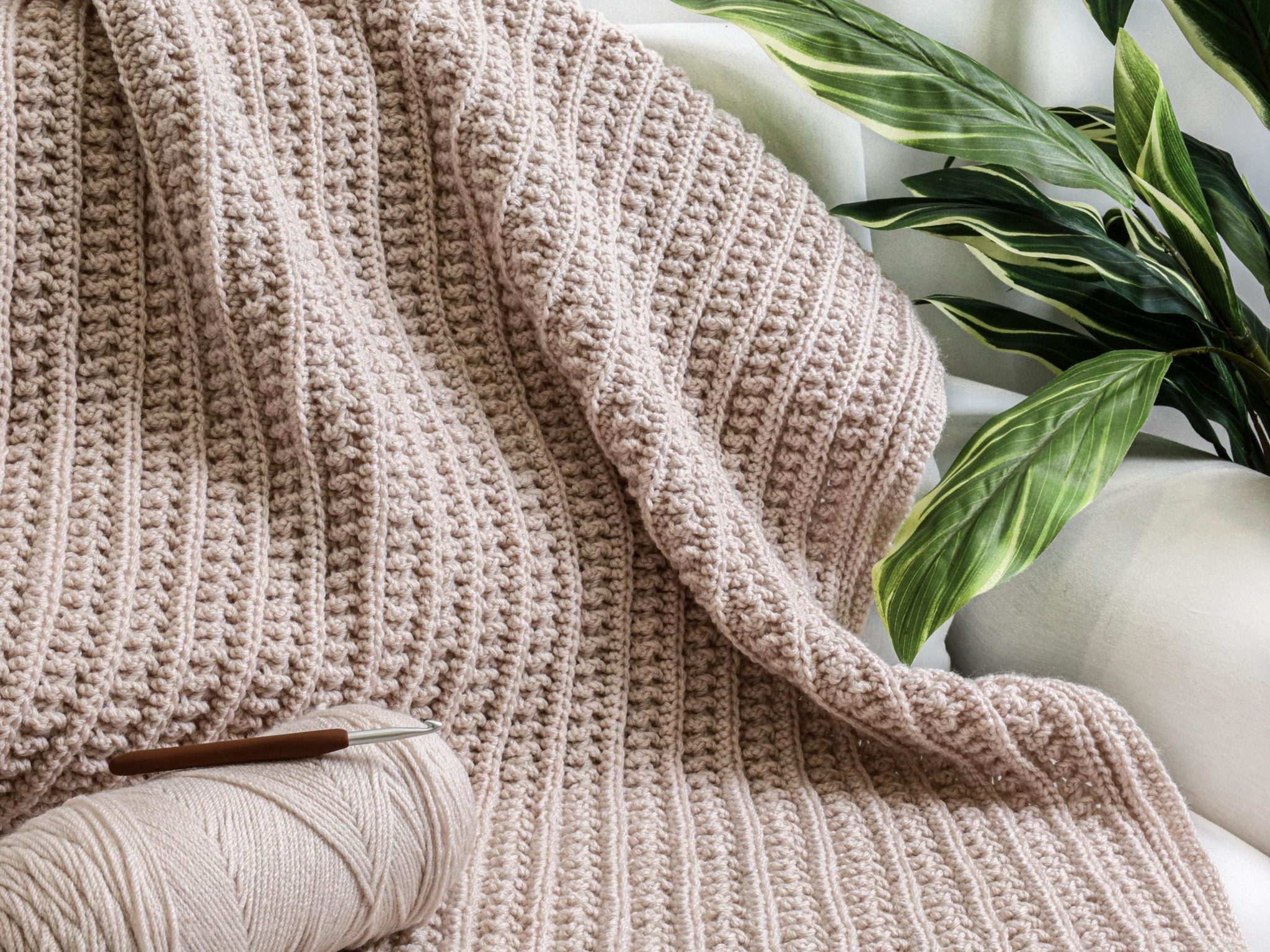 Crochet pattern-16 Sizes-Double sides-Lovey to King Blanket Afghan-ATHENA blanket-Reversible textured throw PDF-Easy crochet Blanket pattern