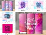 Sarcastic Tumbler Wrap Bundle 20oz Skinny Straight Funny Sayings Sublimation Sassy Quotes Design Digital Download Sarcasm PNG Mom Life