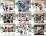 150+ Add your own photo Tumbler Wrap Bundle, Own Photo Self Editable Tumbler, Canva Editable Tumbler Own Photo Sublimation, 20oz Tumbler PNG