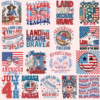 50 Retro 4th of July PNG Bundle, 4th of July Png, Fourth Of July Png, USA Png, America Png, Independence Day, American Flag Png, Png Bundle