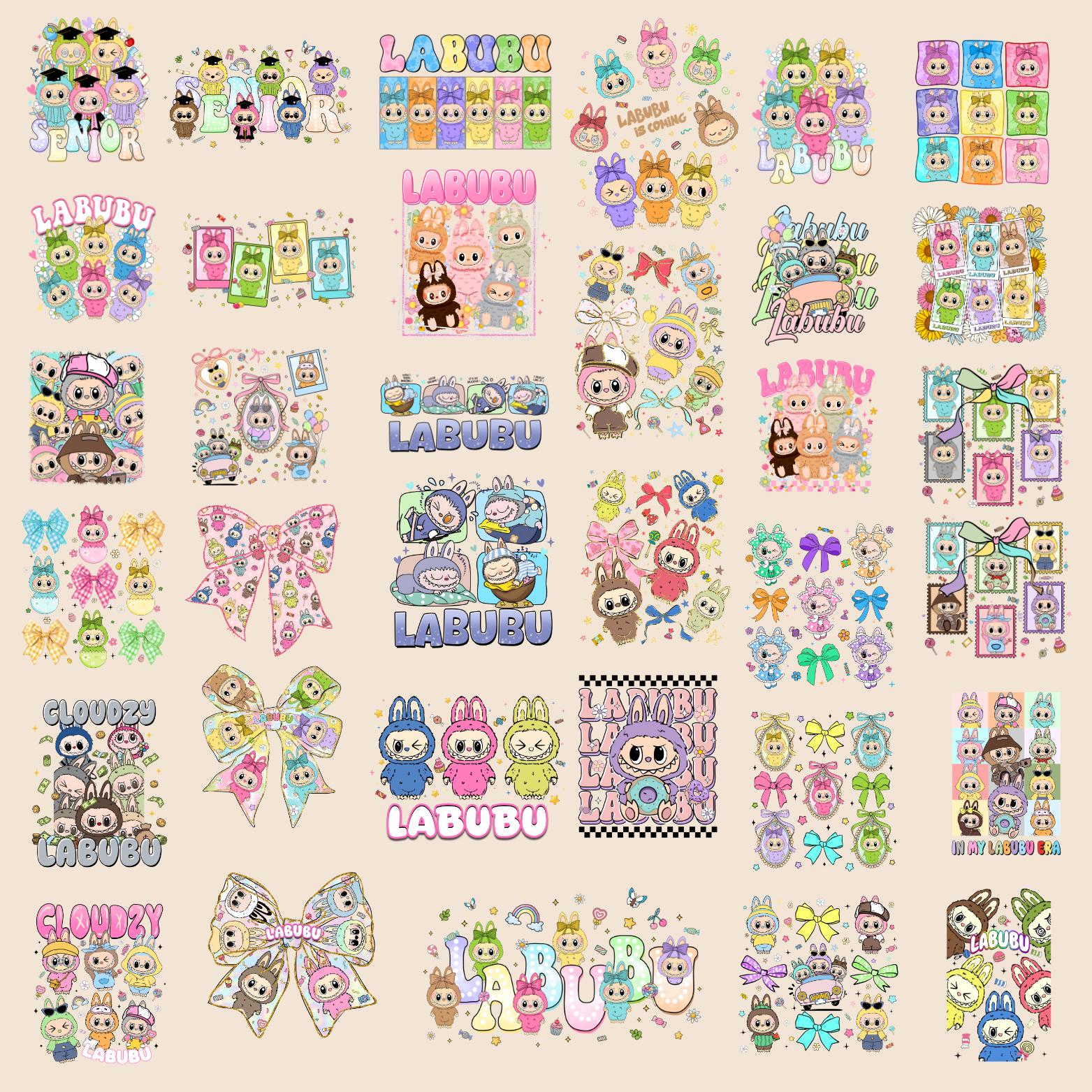 Labubu +120 Designs PNG Mega Bundle, Labubu Clipart, Labubu PNG,Cute Labubu Vector, Cartoon Character SVG, Cricut Cut Files,Digital Download