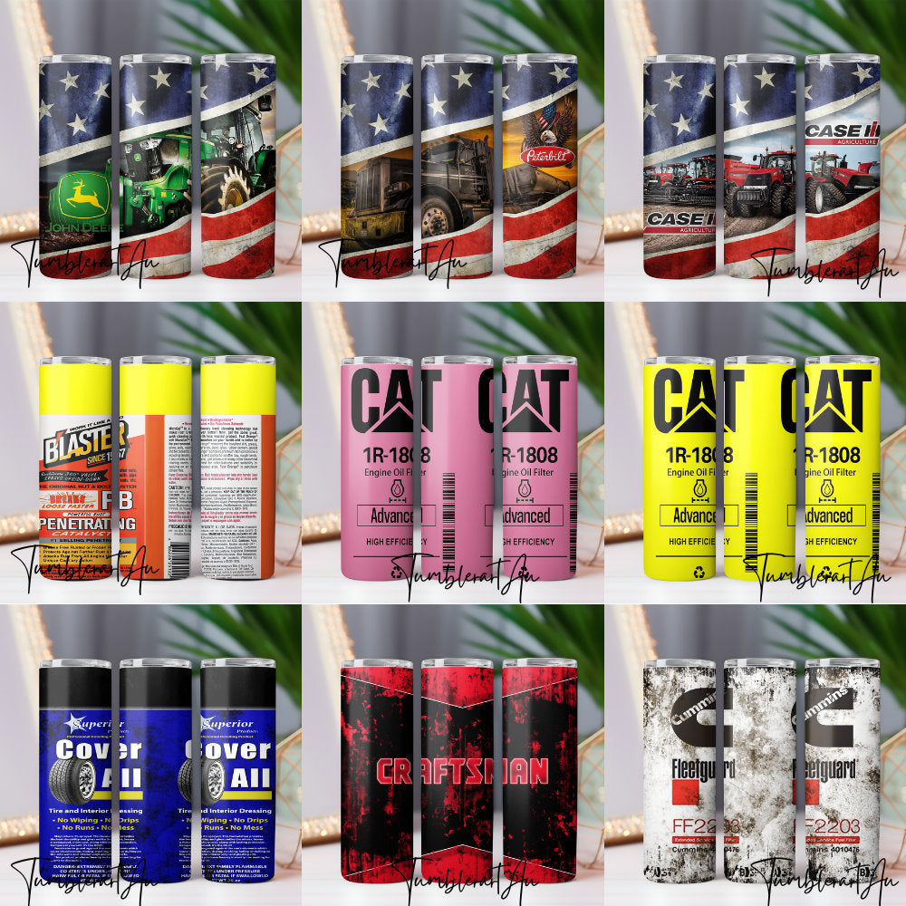 140+ Motor Oil Tumbler Wrap Bundle, Dirty Oil Tumbler, 10oz Dusty Metal Can, Motor craft Tumbler, Oil Filter Sublimation, Motor Oil Tumbler