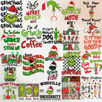 2000+ The Grinch Bundle Designs with CLEAR Background, Grinch Tshirt Design, Grinch SVG, Grinch PNG, Grinch PnG Bundle, Grinch Christmas PnG