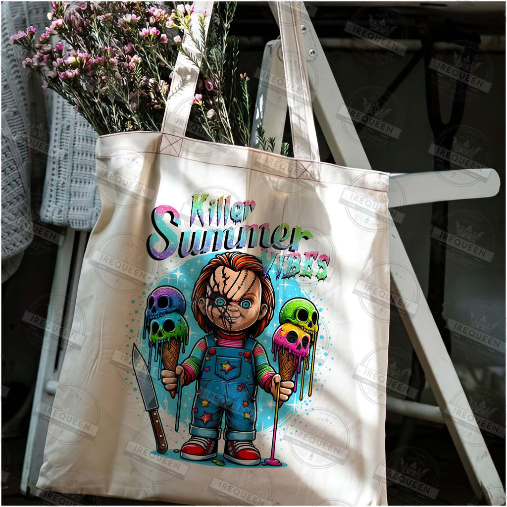 10+ Killers Summer Vibes PNG Bundle, Chillin’ Like A Killer Png, Horror’s Vacation Png, Cute Horror, Funny Pool Shirt Design, Digital File