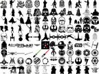 Star Wars Svg, 2500+ Starwars Svg Bundle, Star Wars Png, Svg Files For Cricut, Darth Vader Svg, Mandalorian Svg, Svg For Cricut, Layered