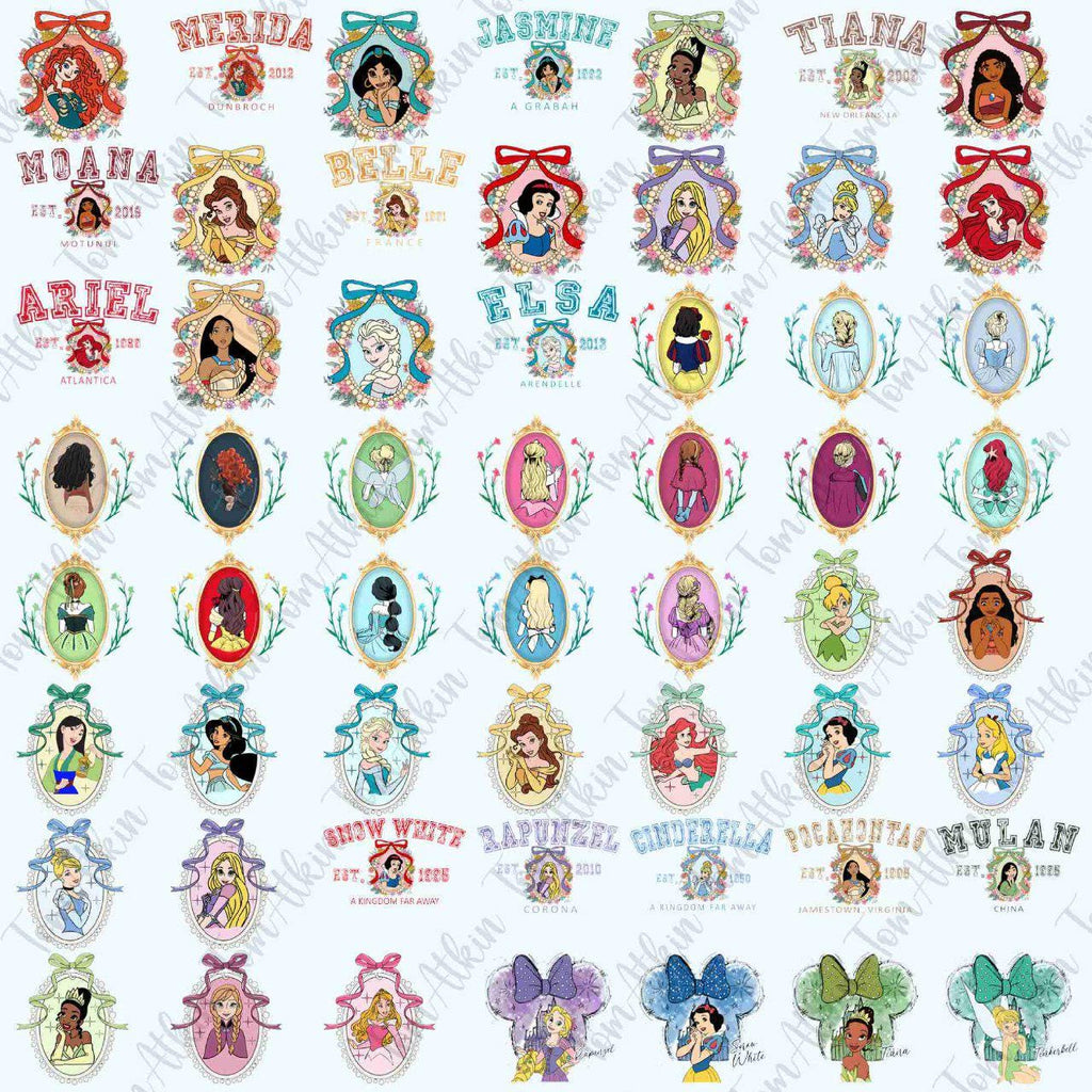 200+ Coquette Mirror Princess Png Bundle, Coquette Cartoon Png, Princess Coquette Bow Png, Family Trip Png, Princess Bow Png, Vacation Trip
