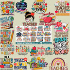 Teacher Sublimation Bundle, Teacher Shirt Png Bundle,Boho Teacher Svg Png Bundle, Teacher Png Bundle,Teacher Appreciation Bundle,Teacher Png