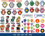 1000+ PAW Patrol Designs Bundle Layered Items, UNIQUE DESIGN, Layered Vector, Layered Svg files, Svg for Cricut, Instant Download