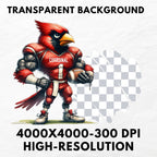 32 Team American Football Tumbler PNG Sublimation Designs, Football Mascot 20oz Skinny Tumbler Wrap PNG, Football Png Digital Download