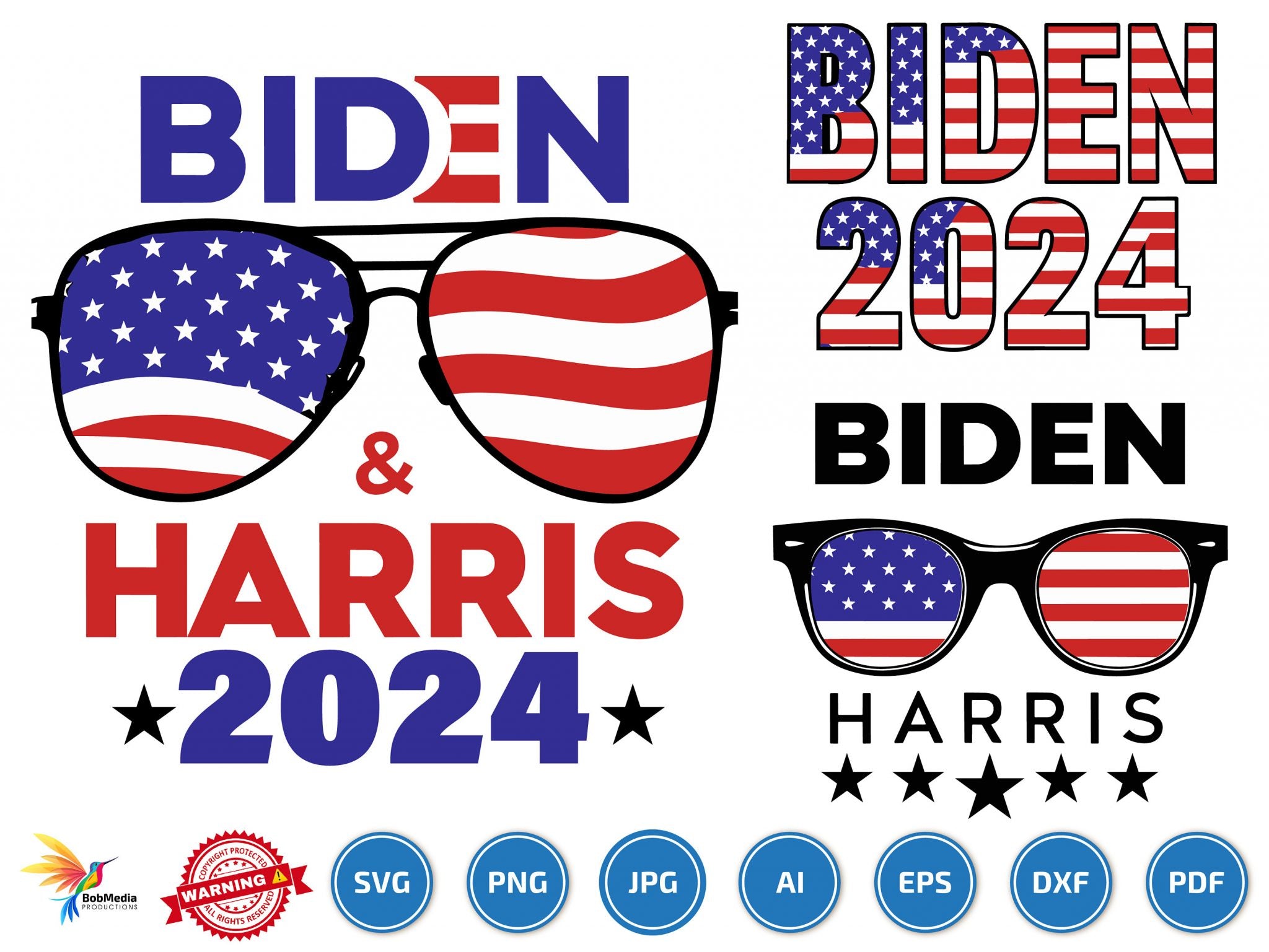 Joe Biden SVG PNG bundle, Biden Logo, Biden President, Biden 2024 svg, Biden For President, Biden Vector, Joe Biden File Printable Png File