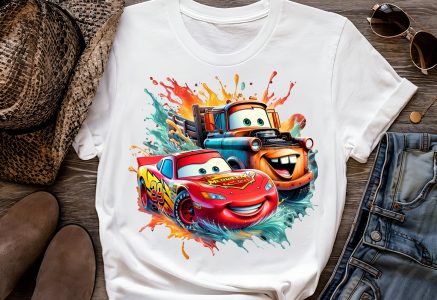 12 PNG Lightning McQueen Cars Splash and Watercolor Digital design PNG file for sublimation – High Resolution -Instant Digital PNG Download