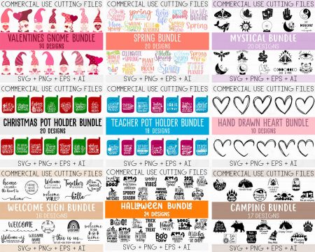 Mega SVG Bundle, T Shirt Designs SVG, Svg Files for Cricut, Silhouette Cut Files, Clipart, Svg for Shirts, Flower svg, Cricut, Silhouette