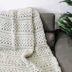 Easy Crochet Afghan pattern-VIENNA Crochet Blanket pattern-Crochet patterns-Crochet Throw pattern PDF-Crochet Blankets-Crochet Afghan-3Sizes