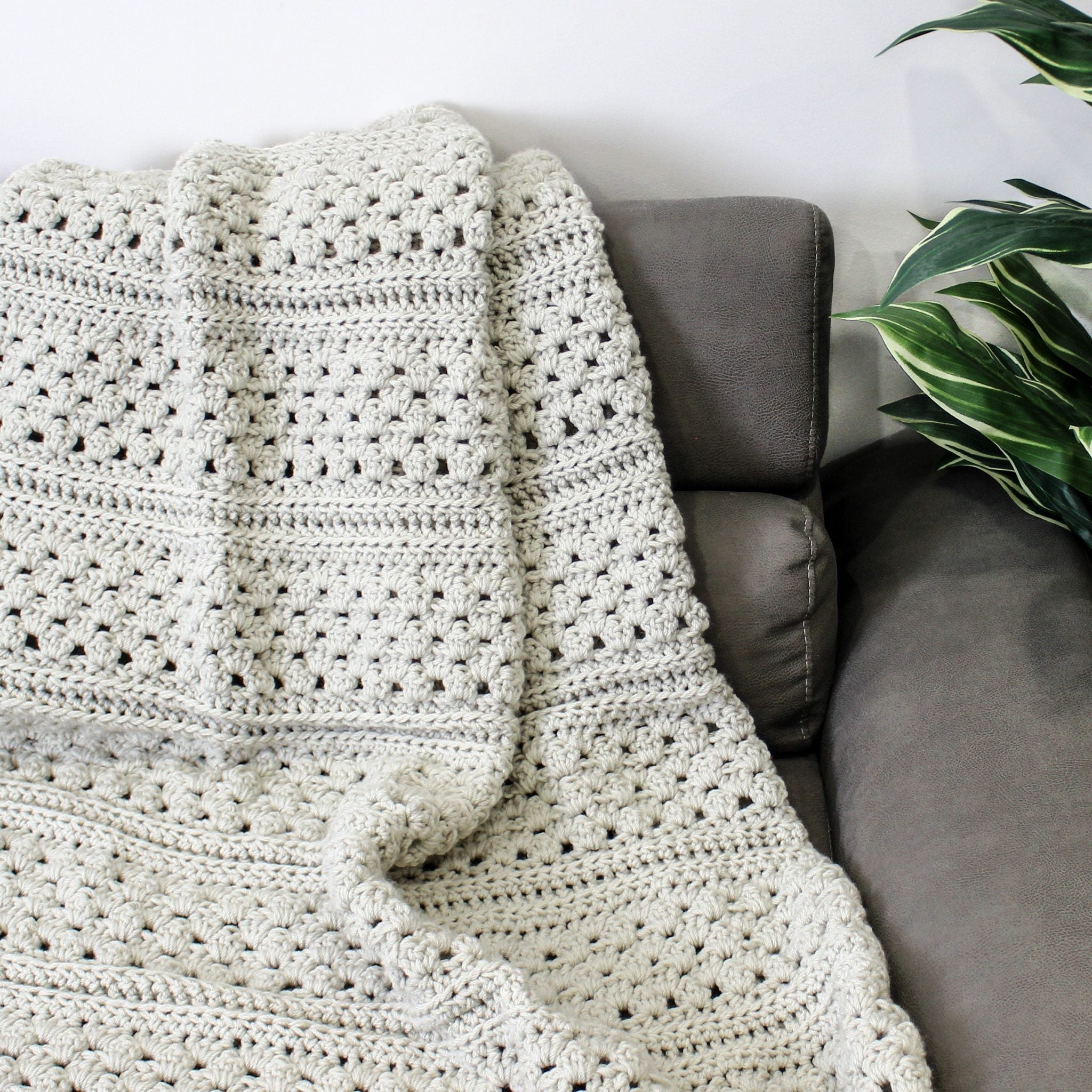 Easy Crochet Afghan pattern-VIENNA Crochet Blanket pattern-Crochet patterns-Crochet Throw pattern PDF-Crochet Blankets-Crochet Afghan-3Sizes