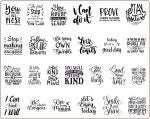 103 Motivational Quotes SVG bundle, Inspirational SVG, Positive SVG for Cricut & Silhouette designs, sublimation designs, laser engraved