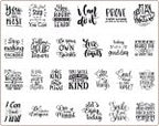 103 Motivational Quotes SVG bundle, Inspirational SVG, Positive SVG for Cricut & Silhouette designs, sublimation designs, laser engraved