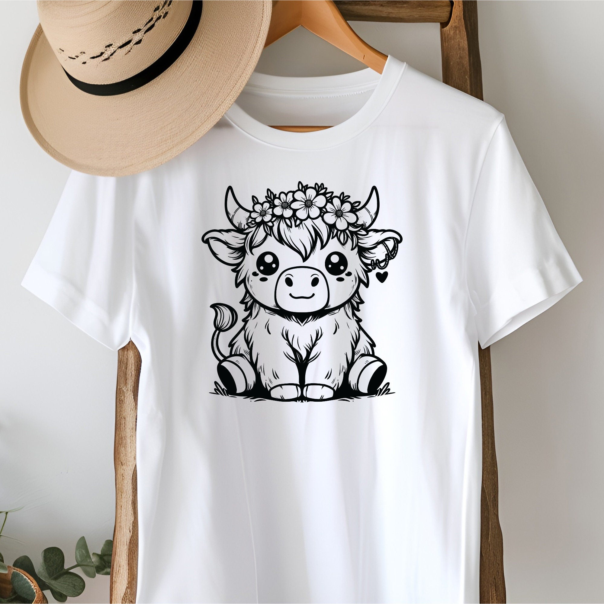 Highland Cow Bundle Svg, 80 Designs Highland Cow, Highland Cow png Cow Svg, Baby Cute Cow Svg, Highland Cow Sublimation, Cricut Cut File