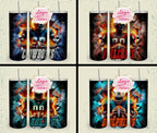 32 Team American Football Tumbler PNG Sublimation Designs, Football Mascot 20oz Skinny Tumbler Wrap PNG, Football Png Digital Download, NFL Tumbler