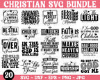 Christian Svg Mega Bundle, Scripture Bundle, Bible Verse Svg, Religious Svg Bundle, Jesus Svg, God Svg, Faith svg Bundle, Christian Svg file