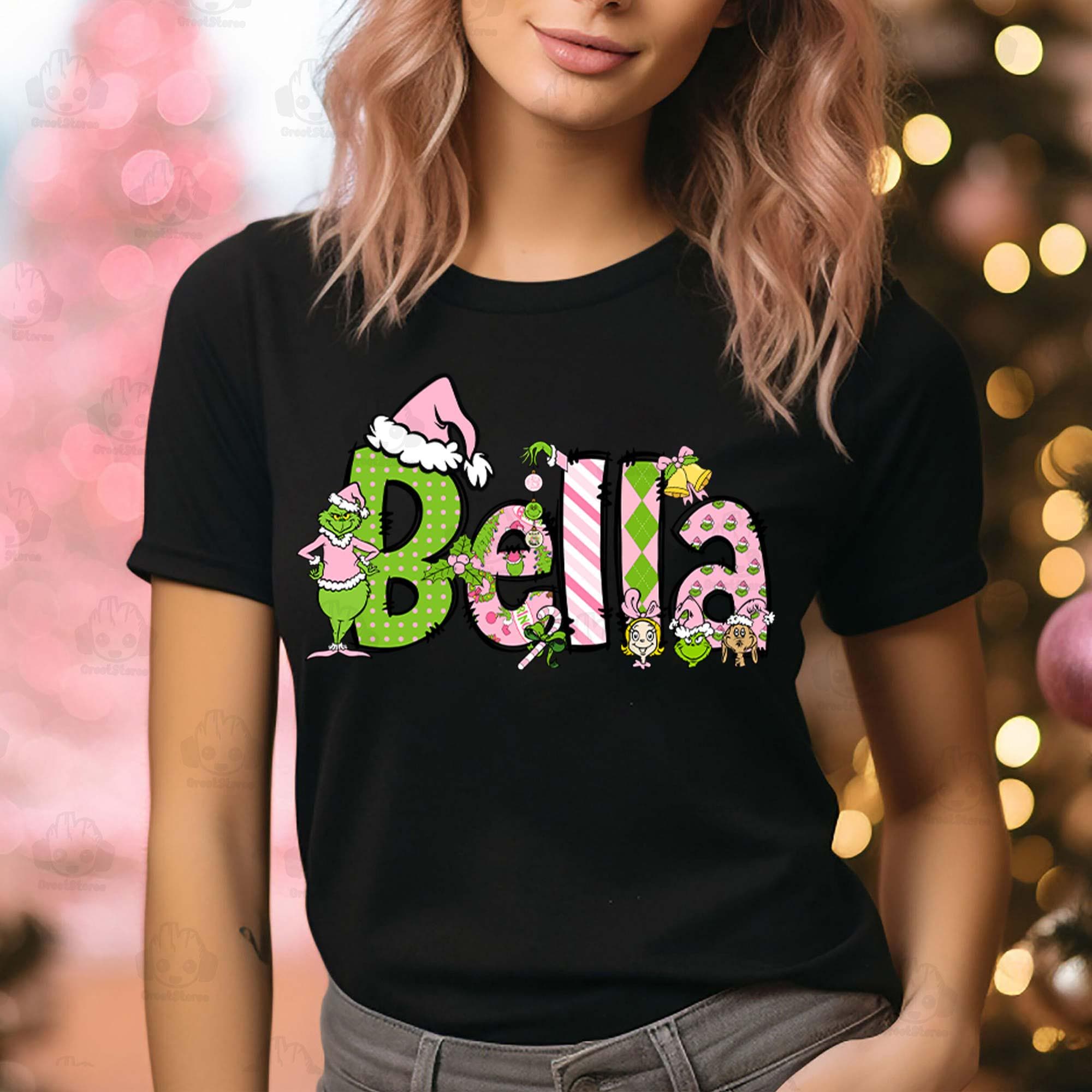 7 Set Christmas Alpha Doodle Png Bundle, Christmas Character Alphabet Bundle, Christmas Hot Custom Png Bundle, Digital Download