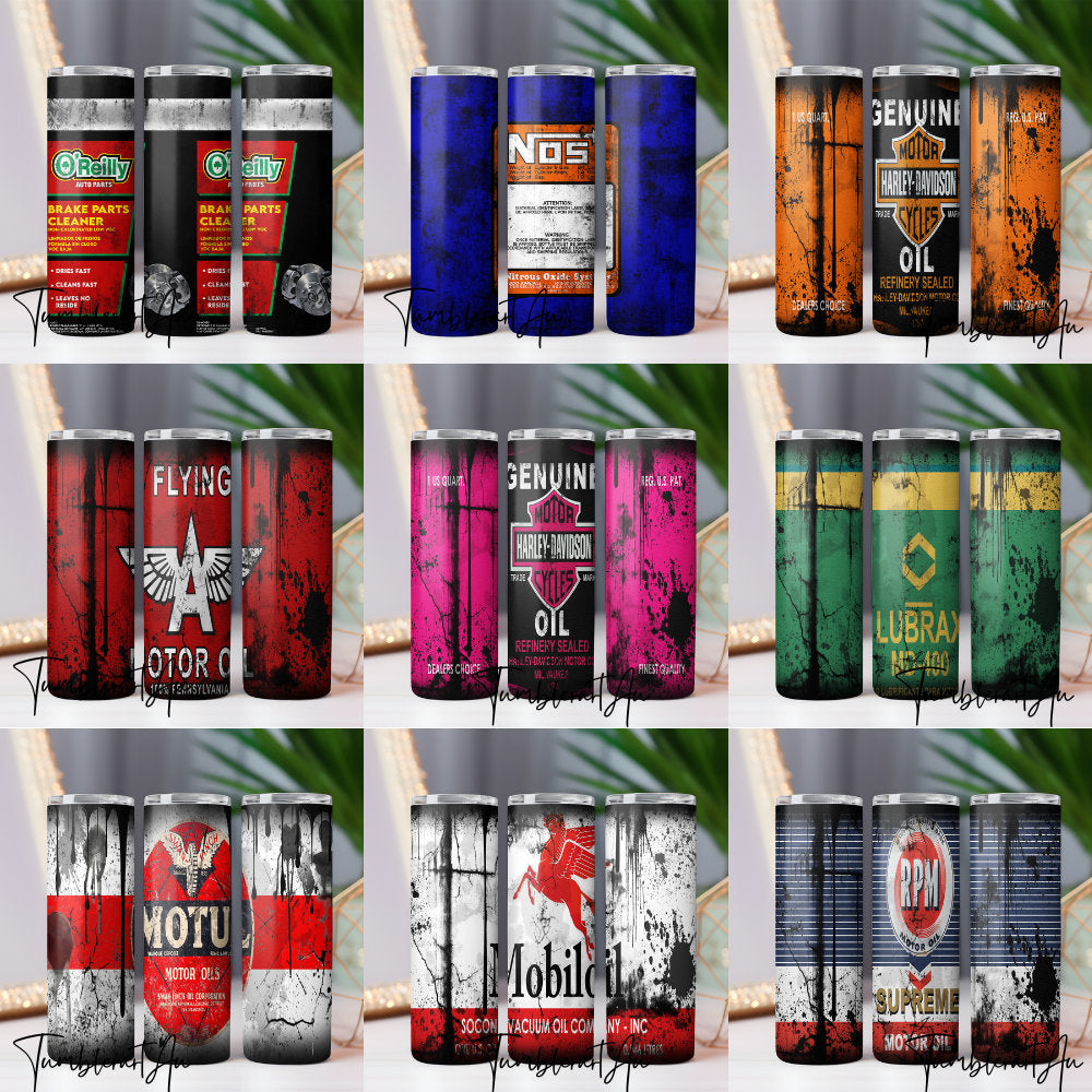 140+ Motor Oil Tumbler Wrap Bundle, Dirty Oil Tumbler, 10oz Dusty Metal Can, Motor craft Tumbler, Oil Filter Sublimation, Motor Oil Tumbler