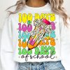100 day of school bundle png, 100 day of school png, brushstroke 100 days of school png, Teacher 100 days, 100 days of school teacher png