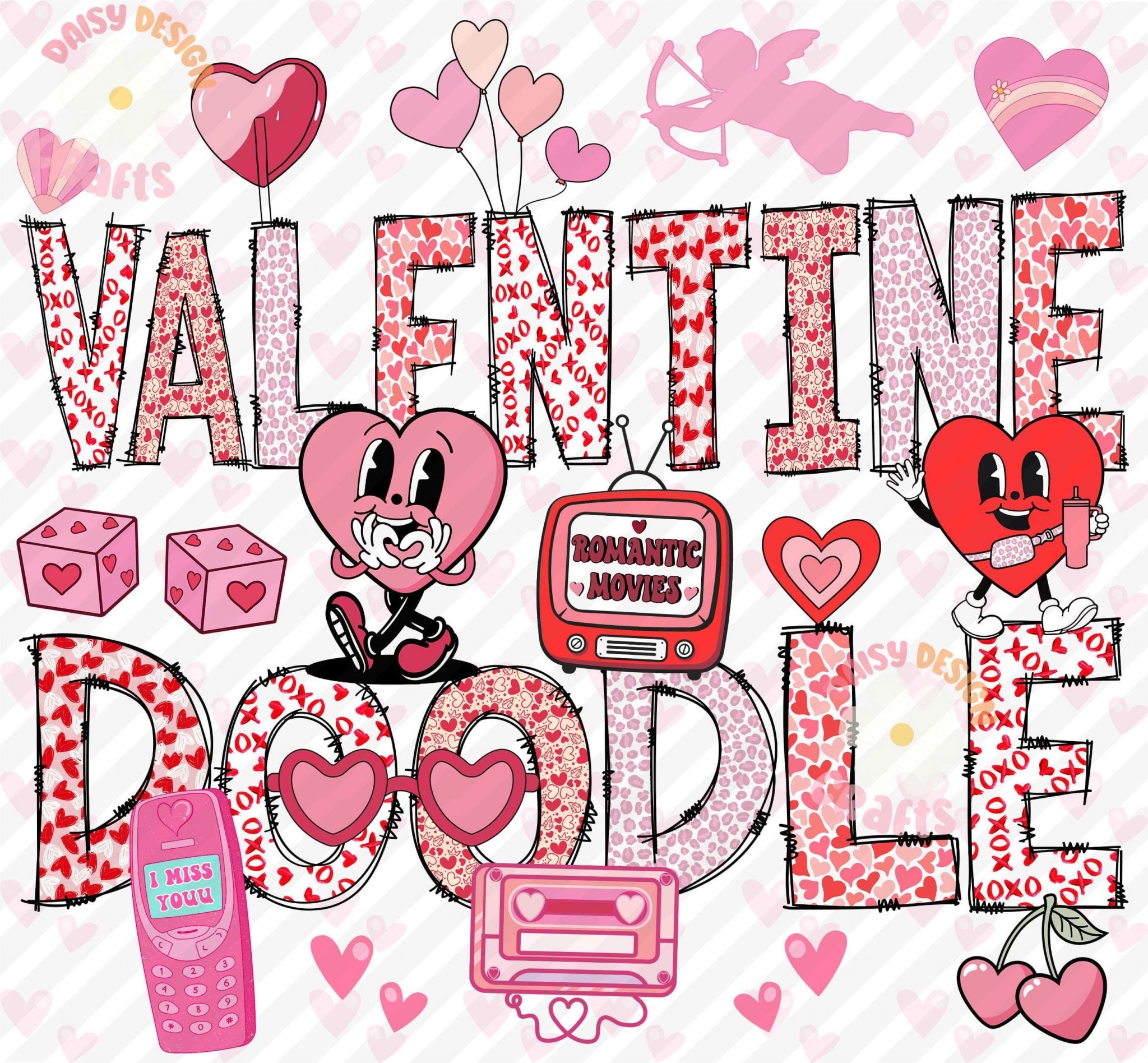 Valentine Mega Bundle png, Retro valentine png, Valentines day png, kids valentine png bundle, Valentine Teacher Png, Valentine Mega Bundle