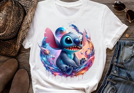 8 PNG Stitch Splash and Watercolor Digital design PNG file for sublimation – High Resolution -Instant Digital PNG Download