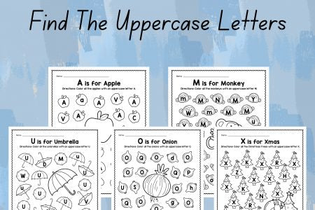 Preschool Pre-K + Kindergarten Learning Bundle | +400 Pages | Printable Activity Worksheets | Coloring | Dot To Dot | Tracing | Alphabet