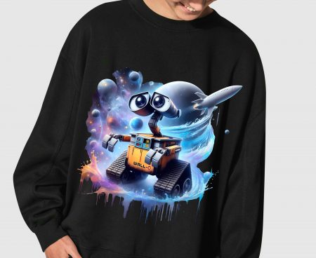 8 PNG Wall-E Splash and Watercolor Digital design PNG file for sublimation – High Resolution -Instant Digital PNG Download