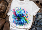 8 PNG Stitch Splash and Watercolor Digital design PNG file for sublimation – High Resolution -Instant Digital PNG Download