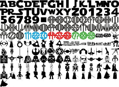 Star Wars Svg, 2500+ Starwars Svg Bundle, Star Wars Png, Svg Files For Cricut, Darth Vader Svg, Mandalorian Svg, Svg For Cricut, Layered