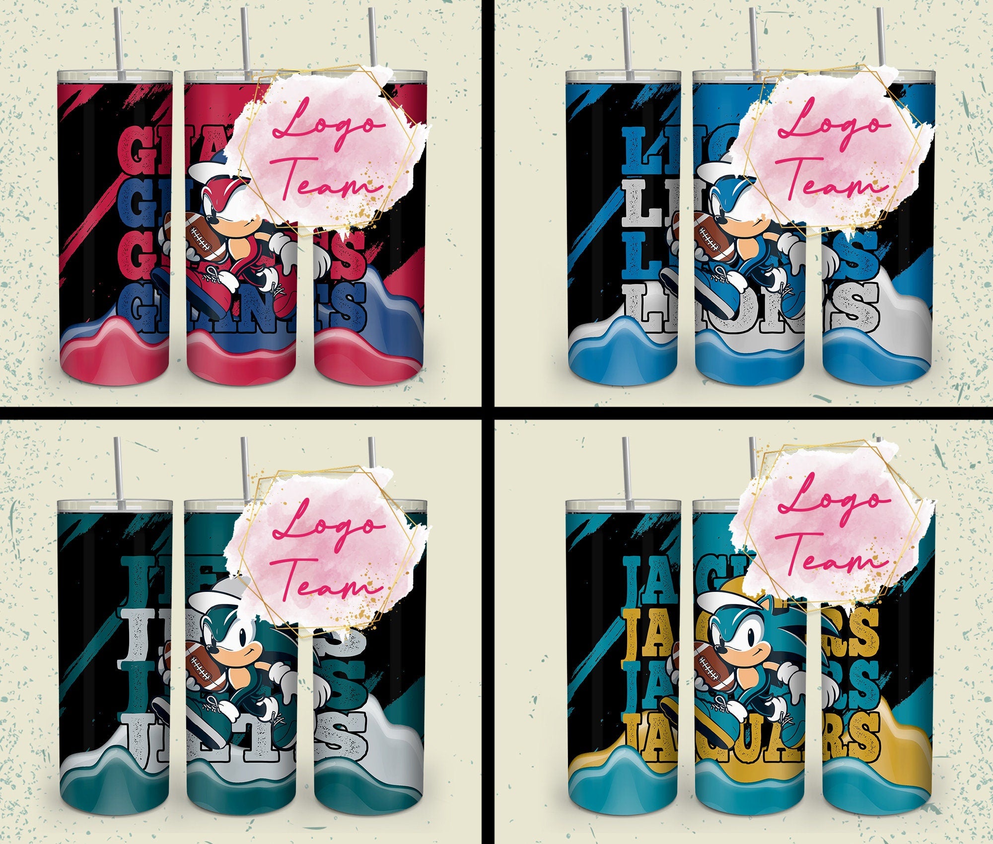 32 Team American Football Tumbler PNG Sublimation Designs, Football Mascot 20oz Skinny Tumbler Wrap PNG, Football Png Digital Download, NFL Tumbler