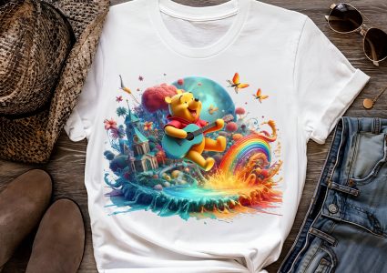 8 PNG Honey Bear Watercolor Digital design PNG file for sublimation – High Resolution -Instant Digital PNG Download