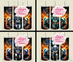 32 Team American Football Tumbler PNG Sublimation Designs, Football Mascot 20oz Skinny Tumbler Wrap PNG, Football Png Digital Download, NFL Tumbler