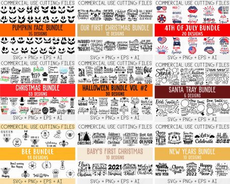 Mega SVG Bundle, T Shirt Designs SVG, Svg Files for Cricut, Silhouette Cut Files, Clipart, Svg for Shirts, Flower svg, Cricut, Silhouette